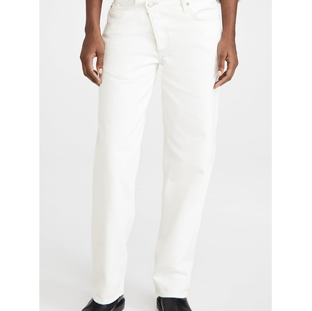 Agolde Criss-cross Jeans in paste size 30